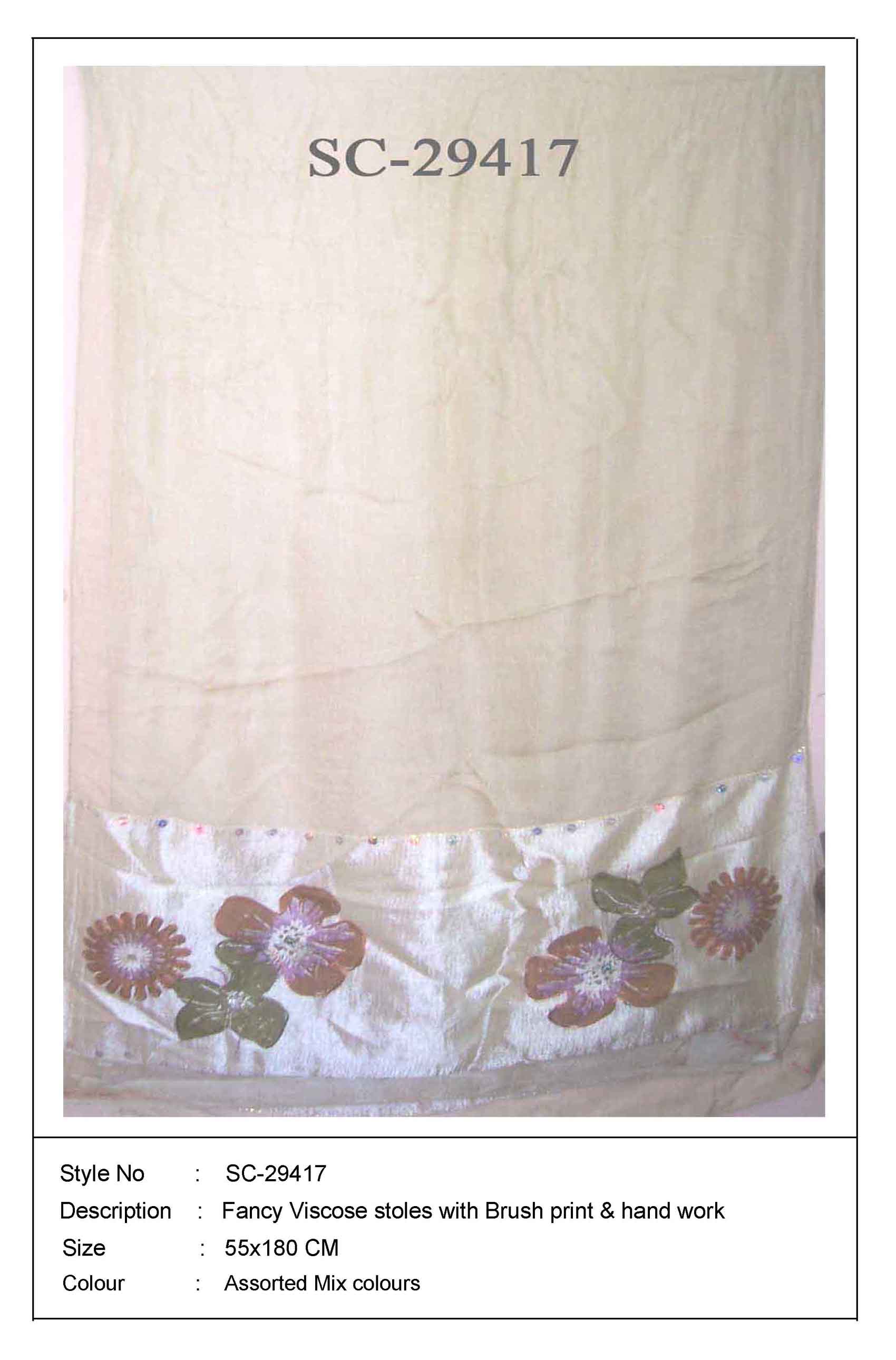 Viscose Stoles Manufacturer Supplier Wholesale Exporter Importer Buyer Trader Retailer in Andheri-East Maharashtra India